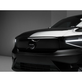 Auto Emblemen voor Volvo XC40 2023-2024,3D Logo Radiatorgrill Vervanging Sticker Hood Trunk Achterklep Embleem Zelfklevende Tuning Badge Autostyling Modificatie,B