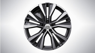 Aluminium velgenset "5-Y spaaks Graphite Diamond Cut" 8 x 20”