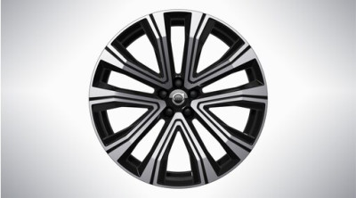 Aluminium velgenset "5-V spaaks Black Diamond Cut" 8,5 x 21”
