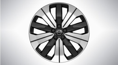 Aluminium velgenset "5-dubbelspaaks Black Diamond Cut" 19", incl. Pure electric en Twin