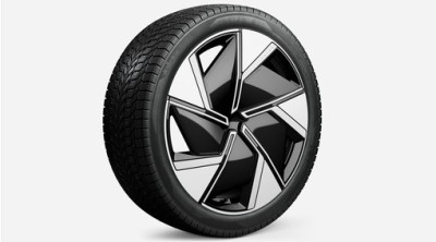 Complete wheels, winter 22" 5-Spoke Aero, Volvo EX90