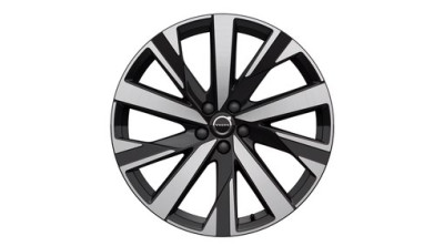 Aluminum rim set "5-Multi Spoke Black Diamond Cut" 9 x 20" incl. T8