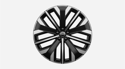Aluminium velgenset "5-V spaaks Black Diamond Cut" 8,5 x 21”