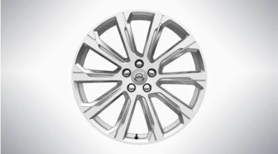 Aluminium velgenset "10-spaaks Silver Diamond Cut" 8,5 x 20"