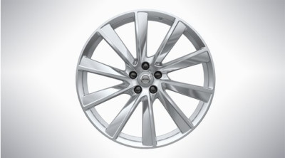 Aluminium velgenset "10-spaaks Turbine Polished" 9 x 21", incl. T8