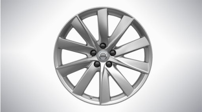 Aluminium velgenset "10-spaaks Turbine Silver" 8 x 19”, excl. T8