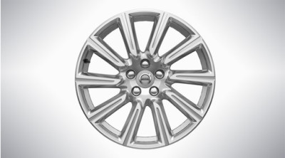 Aluminium velgenset "10-spaaks Silver Diamond" 8 x 18"