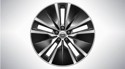 Aluminium velgenset "5-dubbelspaaks Black Diamond Cut" 8 x 19” incl. T8