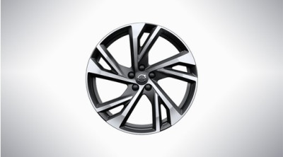 Aluminium velgenset "5-dubbelspaaks Black Diamond Cut" 8 x 20", excl. Pure electric, incl. Twin Engine