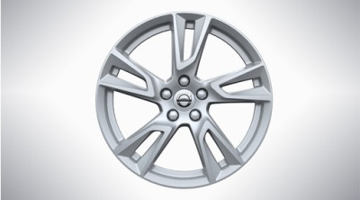 Aluminium velgenset "5-dubbelspaaks Silver" 7,5 x 18”