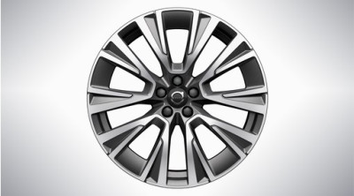 Aluminium velgenset "5-multispaaks Matt Graphite Diamond Cut" 9 x 20” incl. T8