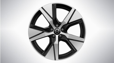 Aluminium velgenset "5-spaaks Black Diamond Cut" 19", incl. Twin Engine en Pure electric
