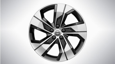 Aluminium velgenset "5-spaaks Black Diamond Cut" 7,5 x 18"