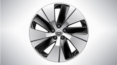Aluminium velgenset "5-spaaks Black Diamond Cut" 7,5 x 18", excl. Pure electric, incl. Twin Engine