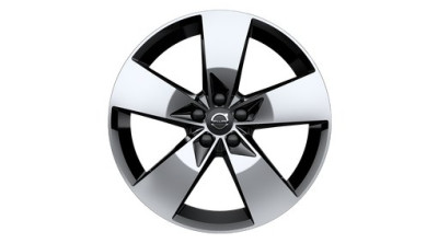 Aluminium velgenset "5-spaaks Black Diamond Cut" 7,5 x 19", excl. Pure electric, incl. Twin Engine