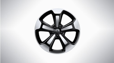 Aluminium velgenset "5-spaaks Black Diamond Cut" 8 x 20", excl. Pure electric, incl. Twin Engine
