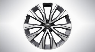 Aluminium velgenset "5-V spaaks Graphite Diamond Cut" 7,5 x 19”