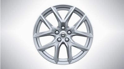 Aluminium velgenset "5-Y-spaaks Silver" 7,5 x 18”