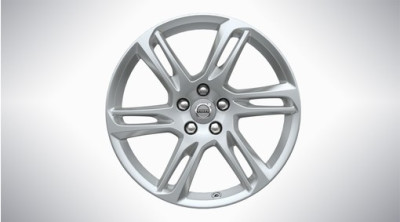 Aluminium velgenset "6-dubbelspaaks Sparkling Silver" 8 x 18”, excl. T8