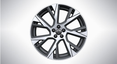 Aluminium velgenset "7-openspaaks Matt Tech Black Diamond Cut" 8 x 21"