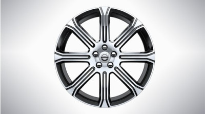Aluminium velgenset "8-spaaks Black Diamond Cut" 8 x 20”