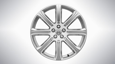 Aluminium velgenset "8-spaaks Silver Diamond Cut" 8,5 x 20"