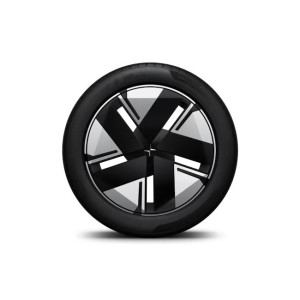 Winterwielen, 5 Spoke Black Diamond Cut 19", Polestar 2, excl. Performance Pack