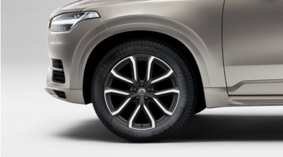 Complete wielen, zomer "5-dubbelspaaks Tech Black matt Diamond Cut" 9 x 20", Michelin banden, excl. T8