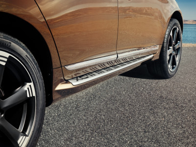 Running board, geïntegreerd, Silver
