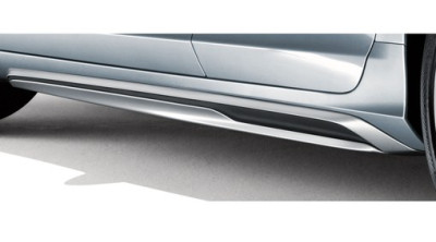 Side scuff plate, Silver