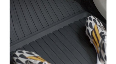 Mat, vloer passagiersruimte, rubber, Charcoal 
