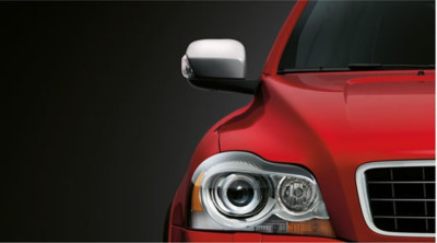 Buitenspiegelkappen, mat zilver