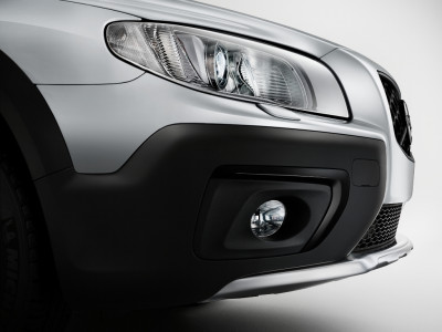 Sierframes voorbumper, zwart