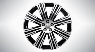 Aluminium velgenset "8-multispaaks Black Diamond Cut" 8,5 x 20"