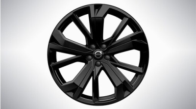 Aluminum rim set "5-double-spoke Black Edition" 8,5 x 21"