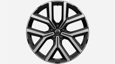 Aluminium rims "5-Y Spoke Glossy Black Diamond Cut, Forged" 22", Volvo EX90