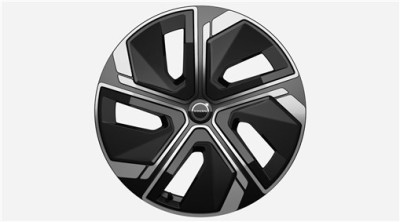Aluminium rims "5-Spoke Matt / Glossy Black Diamond Cut" 20", Volvo EX60
