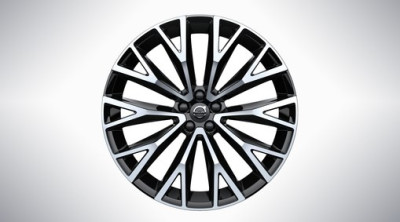 Aluminium velgenset "10-openspaaks Black Diamond Cut" 9 x 22”