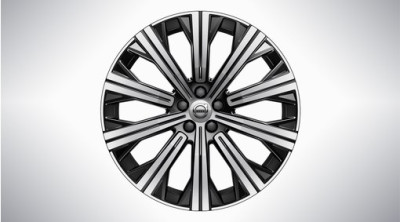 Aluminium velgenset "10-spaaks Black Diamond Cut" 9 x 20” incl. T8