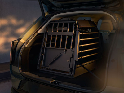 Dog cage, adjustable, Volvo