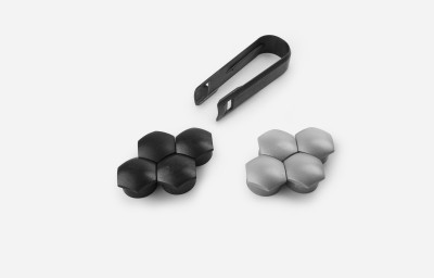 Caps for wheel bolts, Polestar